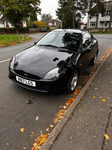 Ford Puma 1999 1.7 16v Black with Leather Recaro seats Mot until June 2026 - Picture 1 of 23