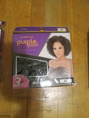 outre premium purple pack long serie 3pc hair Jerry Curl 44