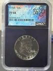1958 Franklin Half Dollar NGC PF68