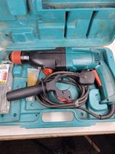 Makita HR2410 SDS+ Plus Rotary Hammer Drill 110V 24mm With Case And New Bits