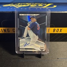 2023 Panini Elite Extra Edition #2 Jake Bloss Signatures Prime Numbers Auto /60