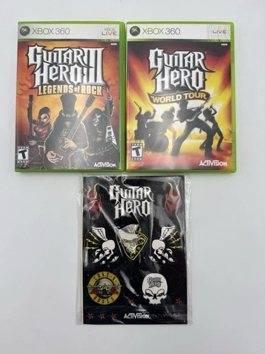 Xbox 360 Guitar Hero III Legends of Rock | Guitar Hero World Your | OEM Stickers