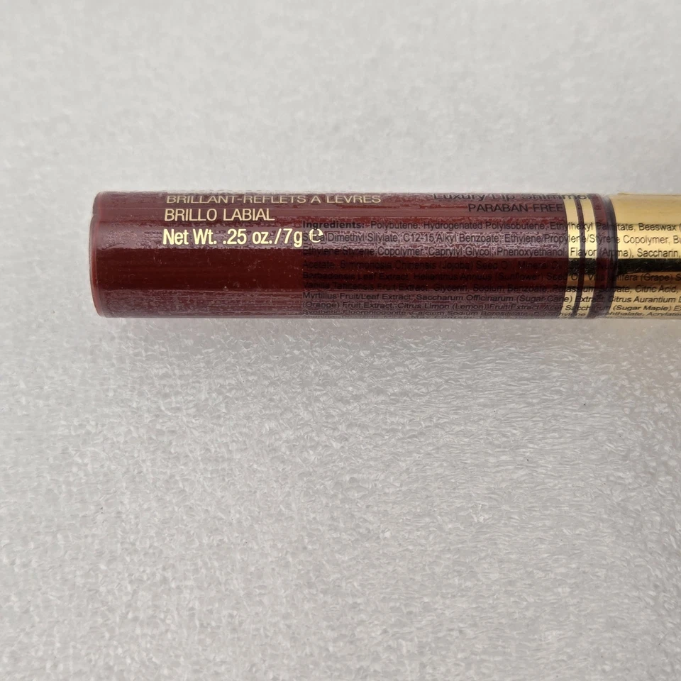 Brillo de labios IMAN Luxury Lip Shimmer ICON nuevo sellado 0,25 oz / 7 g Foto 4 de 4