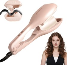 Rizadora Triple Compacta Cer mica, Ondas Playa Duraderas, R pido Calor