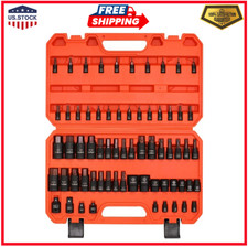 66-piece Allen Socket Set - Torx Bit Socket And Female External Socket Set S...