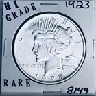1923 P PEACE SILVER DOLLAR HI GRADE GENUINE U.S. MINT RARE COIN 8149