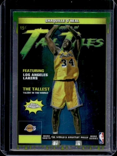 2025 Topps Chrome Shaquille O'Neal Base (RAW)