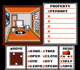 Uninvited - NES [Cartridge Only]