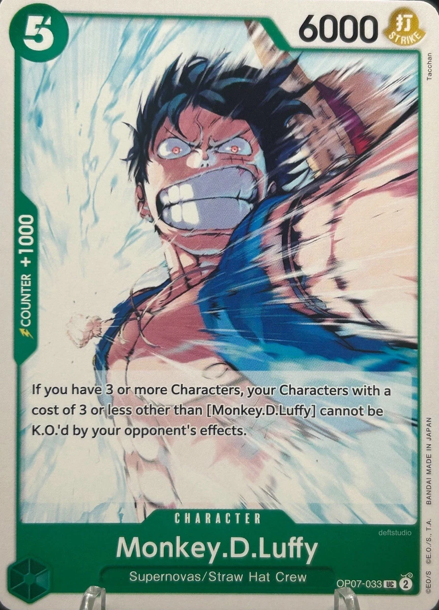 Monkey.D.Luffy OP07-033 500 Years in the Future for sale | eBay