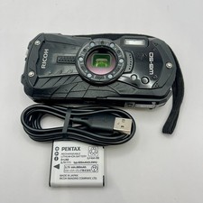   Good  Ricoh WG-50 16.0MP Digital Camera waterproof cold resistande-10 from Japan