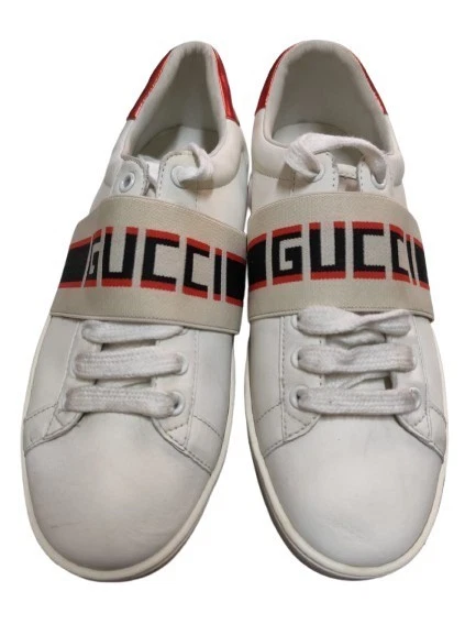 Gucci White Solid Casual Shoes for Men for sale | eBay