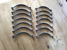 14 Ikea Signera schwarz Metall Schrank Türgriffe Griffe 