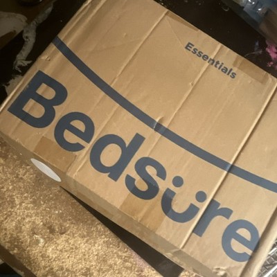Bedsure Essentials Twin XL Quilted Mattress Pad White, Machine Washable 39x80
