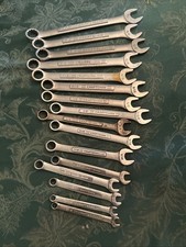 Lot Of 16 Vintage Craftsman Usa Standard Wrenches Lot Of 16 Vintage Craftsman Usa Standard Wrenches