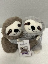 Warmies Sloth Hugs Plush Microwaveable Lavender Scented Soothes-Warms-Comforts