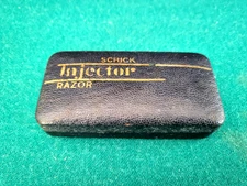 1935 Schick Injector Razor "E Type" Bakelite Handle, Original Case, Made in USA