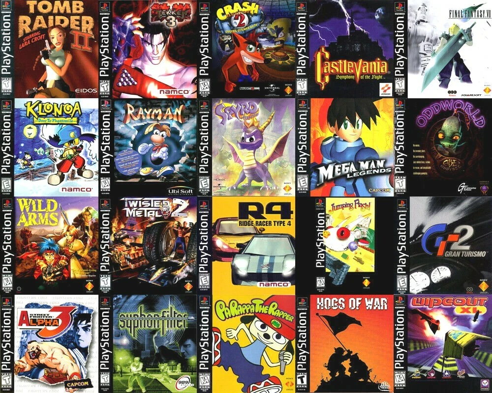 PS1 Games Playstation one