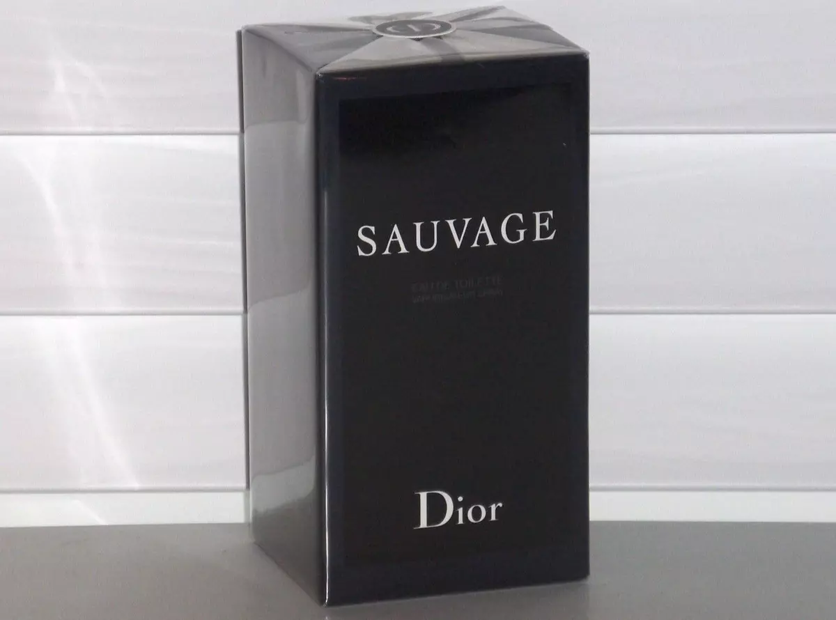 SAUVAGE by DIOR Christian Dior Men's 3.4 oz. 100 ml eau de Toilette Spray, NIB