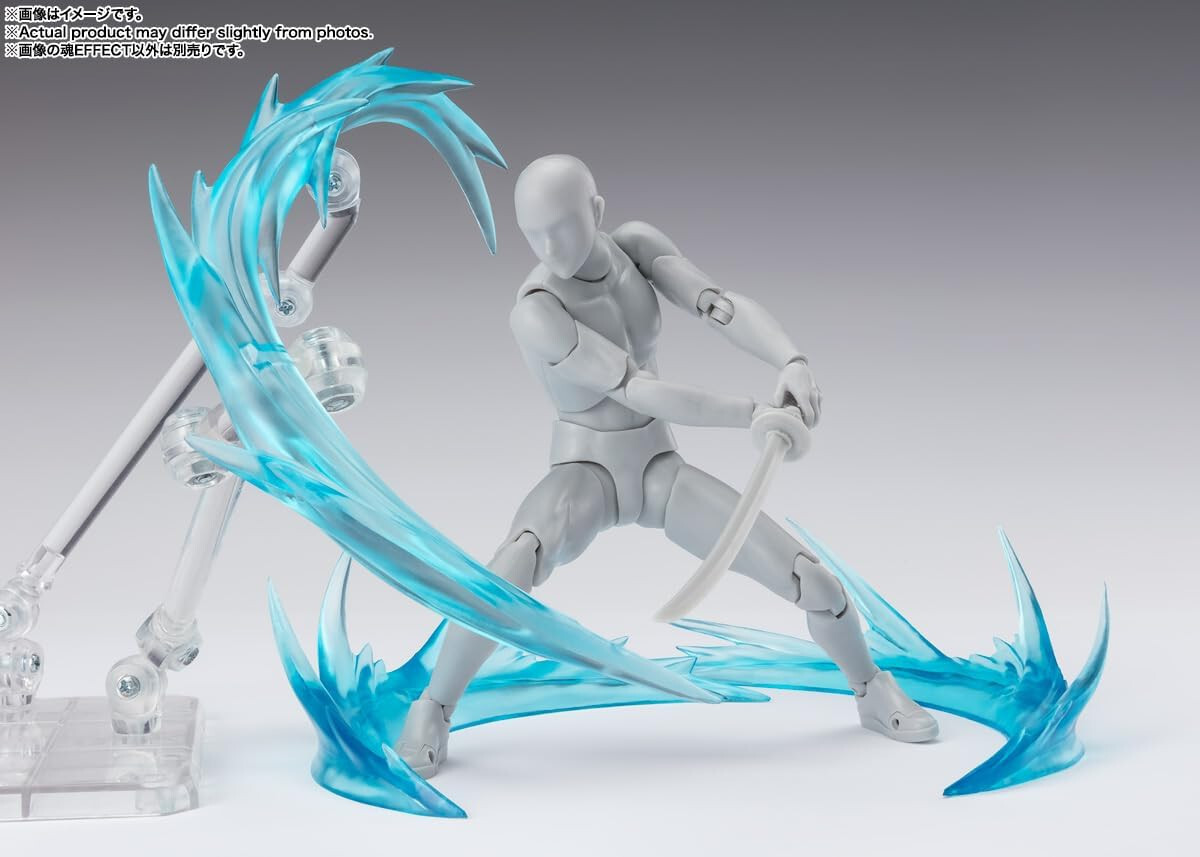 BANDAI TAMASHII EFFECT WIND Blue Ver. for S.H.Figuarts w/ Tracking