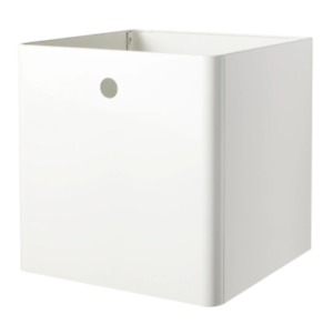 Ikea Kuggis Box Weiss Kiste 30x30x30cm Aufbewahrungsbox Kallax Eket Kasten Ebay