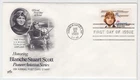 TurtlesTradingPost- Blanche Stuart Scott- 1980 FDC #C99 Artcraft Cachet