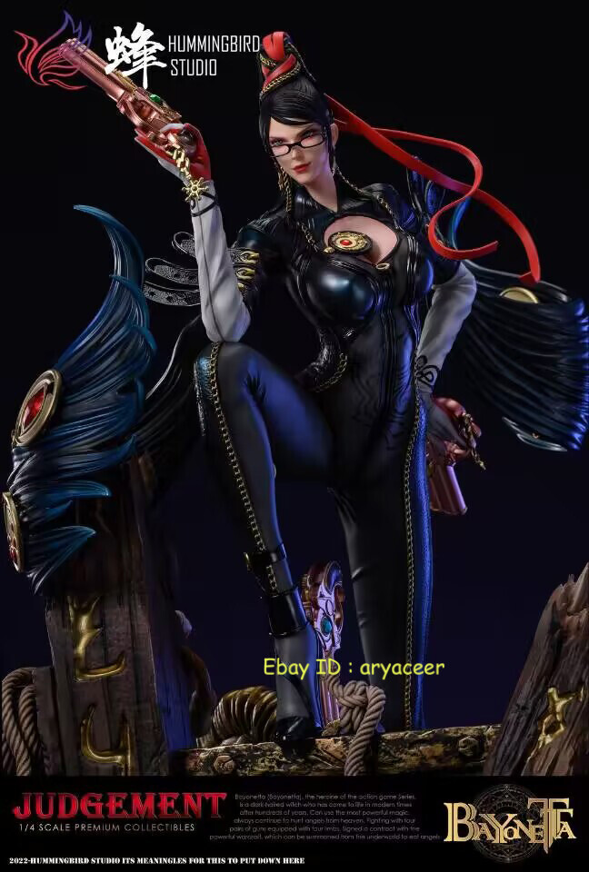 Bayonettaシリーズ4作品セット Hummingbird Studio Judgement 1/4 Bayonetta Limited Figure