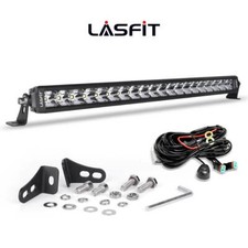 12 22 32 42 52 Inch Offroad Led Light Bar Spot Flood Combo White For Truck