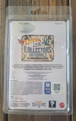 2023 Hot Wheels 23rd Nationals Columbus Ohio Convention 1962 Ford F100 5162/6200 - Picture 2 of 2
