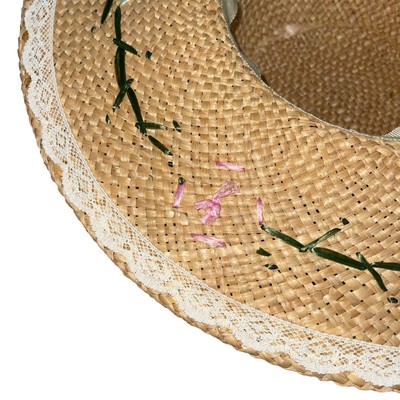 Liz Claiborne Vintage Womens Hat One Size Tan Wide Brim  display picture 3