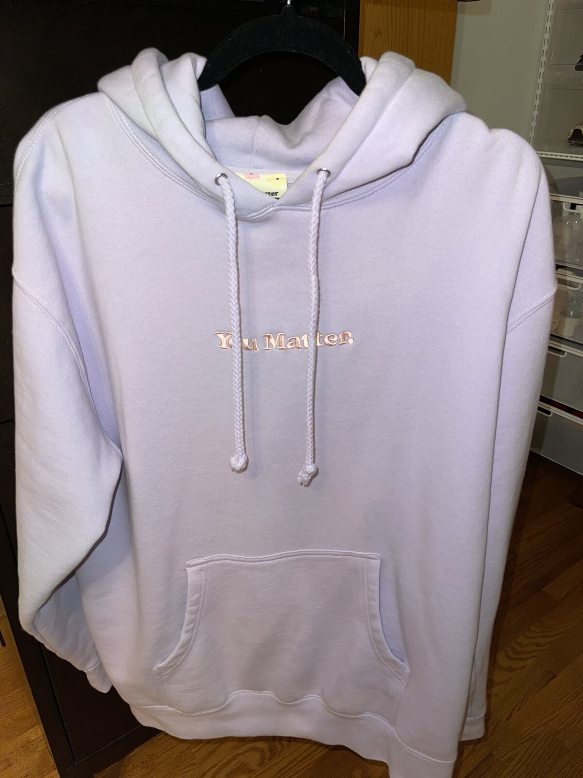 purple you matter hoodie