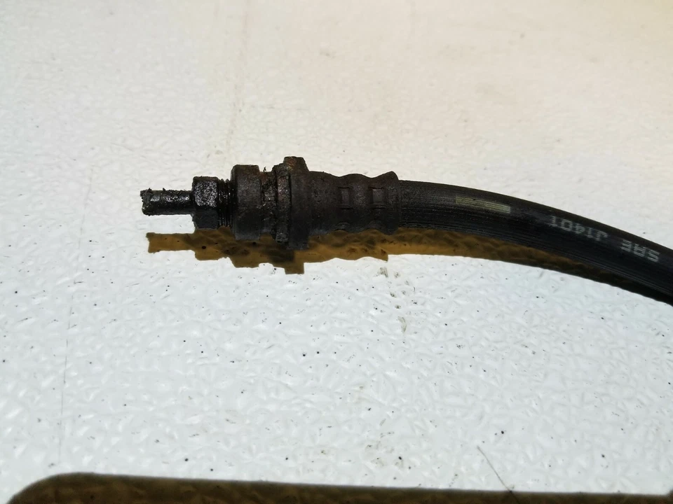 09 10 11 12 MITSUBISHI ECLIPSE 2.4L PINZA FRENO CONDUCTOR TRASERO IZQUIERDO OEM 51K millas Foto 3 de 4