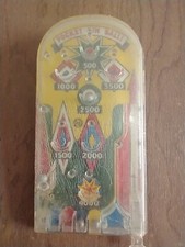 MARX Pocket Pin Ball Vintage Scuffs and Crazing to Plastic Vintage