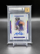 2018 National Treasures Rookie Auto Holo Silver #17/25 Mark Andrews BGS 9