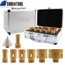 8pcs/box Diamond Drilling Core Bits Porcelain Granite Drill Hole Saw Cutter M14