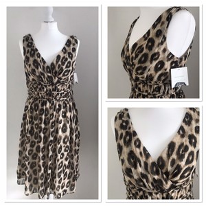 designer leopard dress