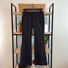 Express Vintage Editor Flare Mid-Rise Woven Dress Pant Trouser, 4