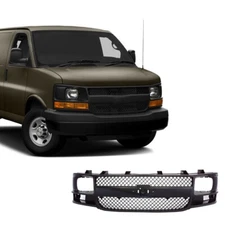 Grille Assembly For 2003-2017 Chevy Express Van 1500 2500 3500 4500 GM1200538