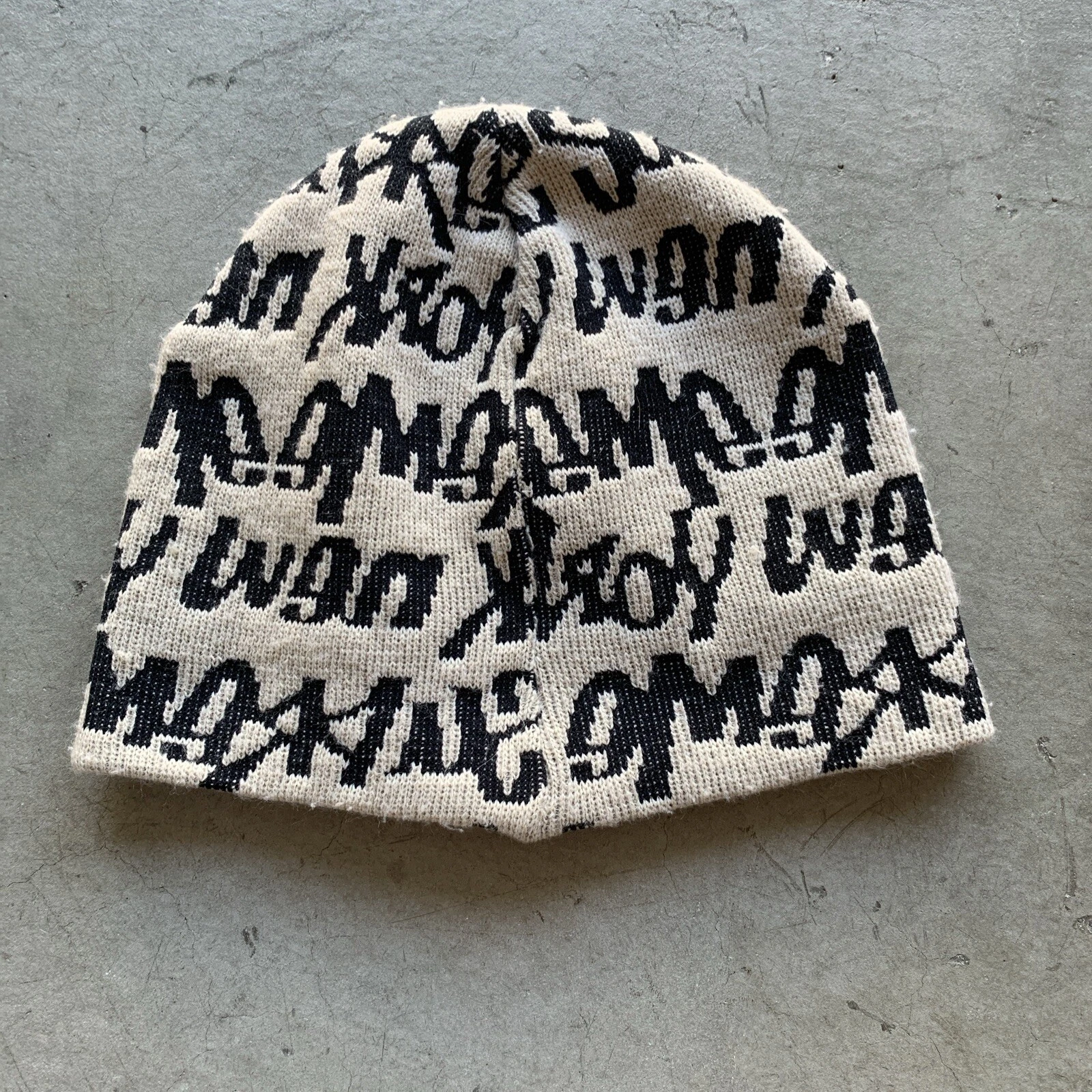 Bonnet vintage années 2000 2001 Supreme Fat Tip Graffiti Script Made in USA