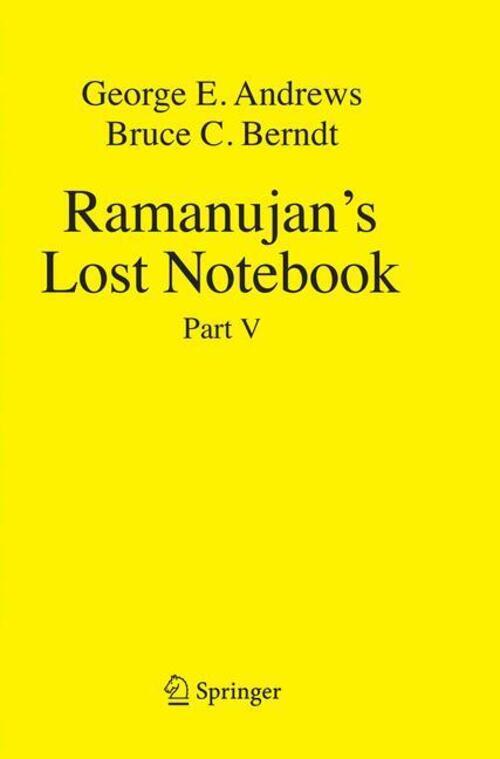 Thumbnail - Ramanujan's Lost Notebook | Part V | Bruce C. Berndt (u. A.) |