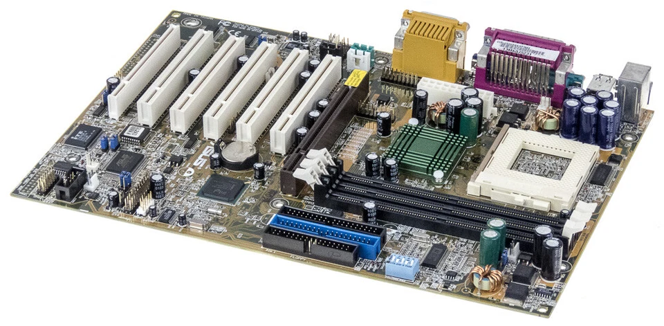 ASUS CUSL2 Socket 370 3x Sdram AGP 6x PCI - Image 2 of 2