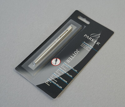 Parker Jotter Precision Roller Ballpoint Pen Silber NEU in OVP unbenutzt RAR