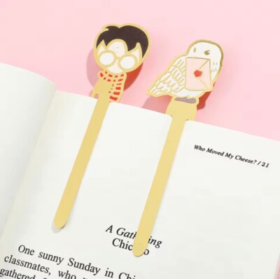 Lesezeichen Metall Harry Potter Goldene Schnatz Hedwig Buch Hogwarts Fantasy
