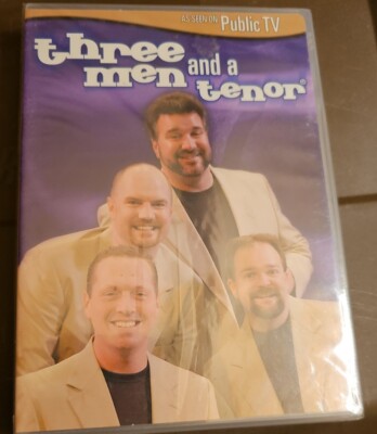 BRAND NEW! Three Men and a Tenor - DVD By Mark Stiles Public TV FREE SHIPPING!