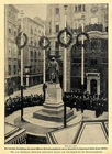 Emperor Franz Josef at the unveiling of the Vienna Gutenberg monument * picture 1900