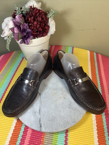 DONALD J. PLINER Horsebit Soft Brown 