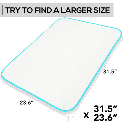 Portable Changing Pad for Home & Travel Waterproof Reusable Extra Large Size - Picture 6 of 9