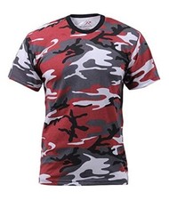 Rothco Red Camouflage T-Shirt - 6006 - 3X-Large