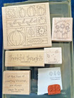 THOROUGHLY THANKFUL STAMPS Stampin up Thanksgiving Leaf pumpkin sentiments set/6