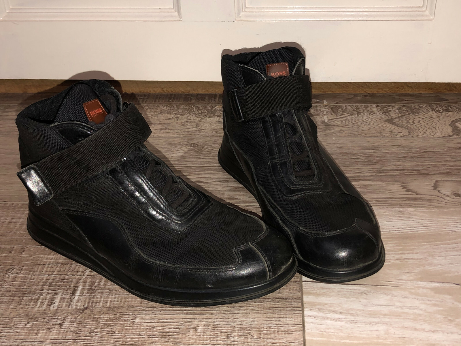 Shoes Straps Winter HUGO BOSS Orange 