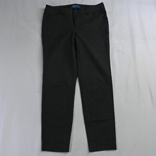 Old Navy 4 Gray Pixie Mid Rise Skinny Stretch Womens Dress Pants